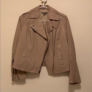 Vince tan leather jacket. BIG PRICE DROP!!!